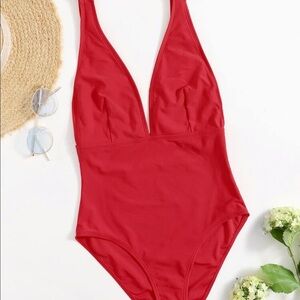 New Low Back Plunging One Piece Swimwear